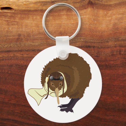 Kiwi Pilot Schlüsselanhänger (Vorderseite)