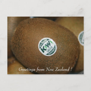 Kiwi Postkarte