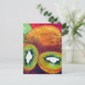 Kiwi Postkarte (Stehend Vorderseite)