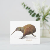 Kiwi Postkarte (Stehend Vorderseite)