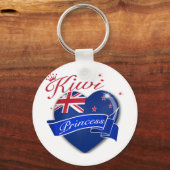 Kiwi Princess Schlüsselanhänger (Vorderseite)