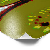 Kiwi-Scheiben Fotodruck (Ecke)