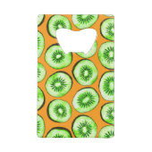 Kiwi-Scheiben Geldbeutel Flaschenöffner (Rückseite)