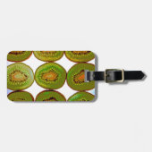 Kiwi-Scheiben Gepäckanhänger (Vorderseite horizontal)