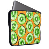 Kiwi-Scheiben Laptopschutzhülle (Vorne Rechts)