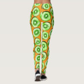 Kiwi-Scheiben Leggings (Rückseite)