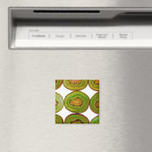 Kiwi-Scheiben Magnet (In Situ (Geschirrspüler))