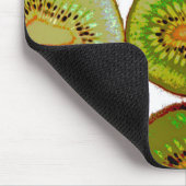 Kiwi-Scheiben Mousepad (Ecke)