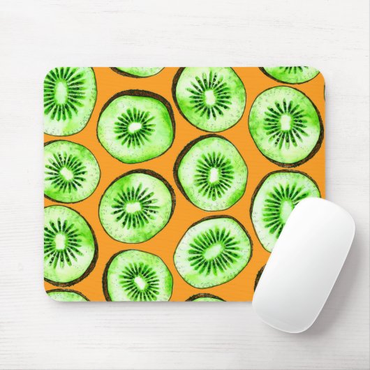 Kiwi-Scheiben Mousepad (Mit Mouse)