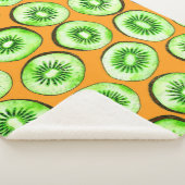 Kiwi-Scheiben Sherpadecke (3/4)