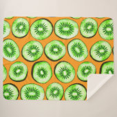 Kiwi-Scheiben Sherpadecke (Vorderseite (Horizontal))