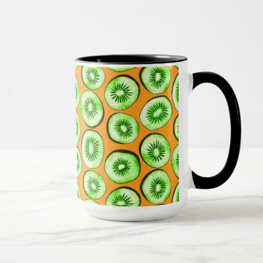 Kiwi-Scheiben Tasse (Rechts)