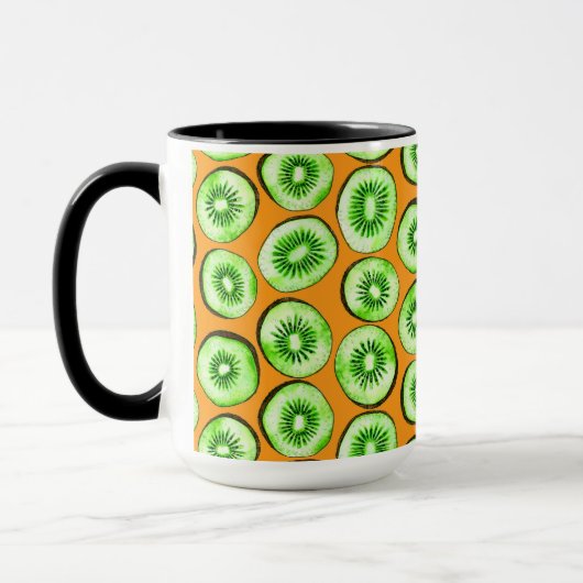 Kiwi-Scheiben Tasse (Links)