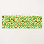 Kiwi-Scheiben Yogamatte (Vorderseite (Horizontal))