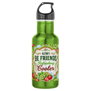 Kiwi Seien Freunde Edelstahlflasche