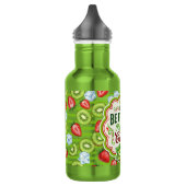 Kiwi Seien Freunde Edelstahlflasche (Links)