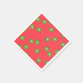 Kiwi Serviette (Ecke)