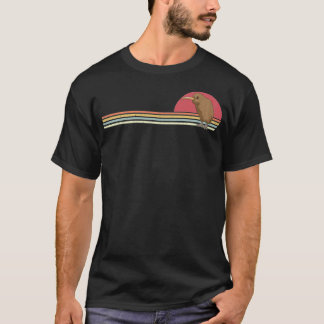 Kiwi-Shirt. Retro-Stil Kiwi T-Shirt