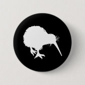 Kiwi Silhouette Button (Vorderseite)