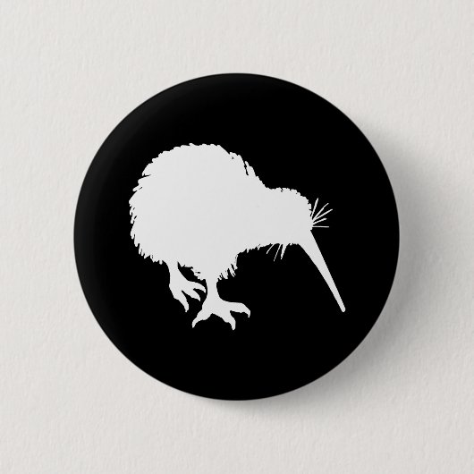 Kiwi Silhouette Button (Vorderseite)