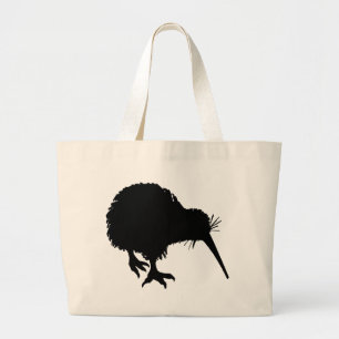 Kiwi Silhouette Jumbo Stoffbeutel