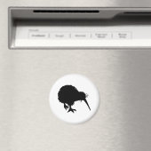 Kiwi Silhouette Magnet (In Situ (Geschirrspüler))