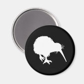 Kiwi Silhouette Magnet (Vorderseite/Rückseite)