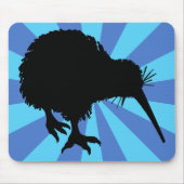 Kiwi Silhouette Mousepad (Vorne)