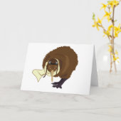 Kiwi-Simile-Buchstaben Karte (Gelbe Blume)