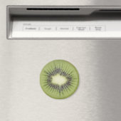 Kiwi-Slice-Foto Magnet (In Situ (Geschirrspüler))