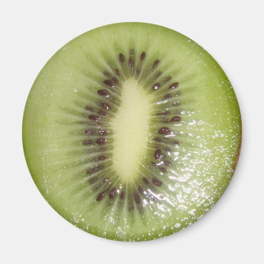Kiwi Slice Foto Magnet (Vorne)