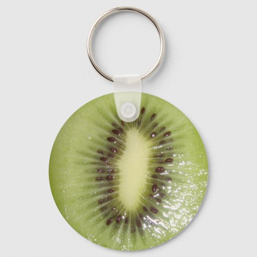 Kiwi Slice Foto Schlüsselanhänger (Vorderseite)