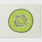 Kiwi Slice-Illustrationsmuster Geschenkpapier (Flach)
