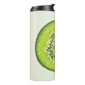 Kiwi Slice-Illustrationsmuster Thermosbecher (Nach links gedreht)