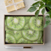 Kiwi Slice Muster-Dekoupage Seidenpapier (Geschenk)