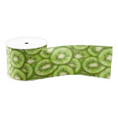 Kiwi Slice Muster Ripsband (Spule)