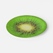 Kiwi Slice Pappteller (Schrägansicht)