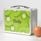 Kiwi Slices Metal Lunch Box (Beispiel)