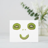 Kiwi - Smile - Postkarte (Stehend Vorderseite)