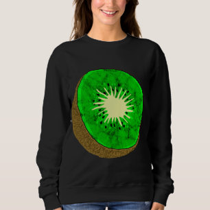 Kiwi Sommer Tropical Exotic Sour Frucht Vegetarier Sweatshirt
