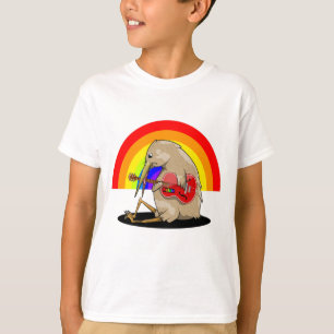 kIWI spielt akustische Gitarre T-Shirt