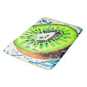 Kiwi Splash of Freshness Badematte (Schrägansicht)
