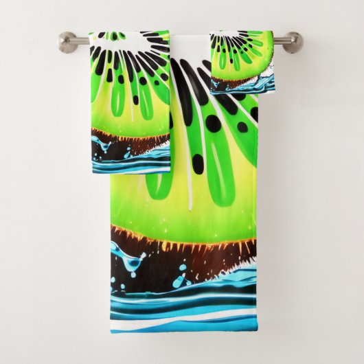Kiwi Splash of Freshness Badhandtuch Set (Insitu)