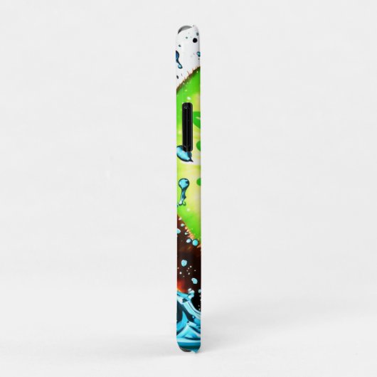 Kiwi Splash of Freshness Case-Mate iPhone Hülle (Hinten/Rechts)