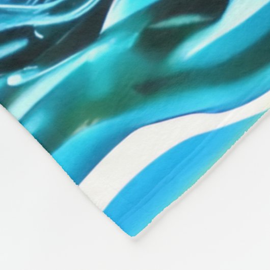 Kiwi Splash of Freshness Fleecedecke (Ecke)