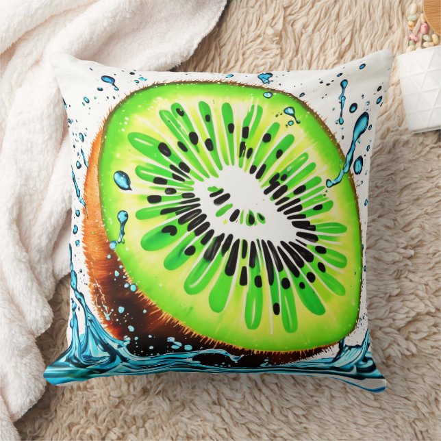 Kiwi Splash of Freshness Kissen (Decke)