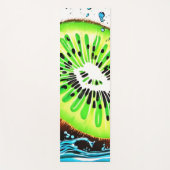 Kiwi Splash of Freshness Yogamatte (Vorderseite)