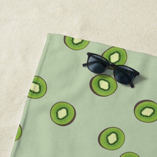 Kiwi Strandtuch (Beispiel)