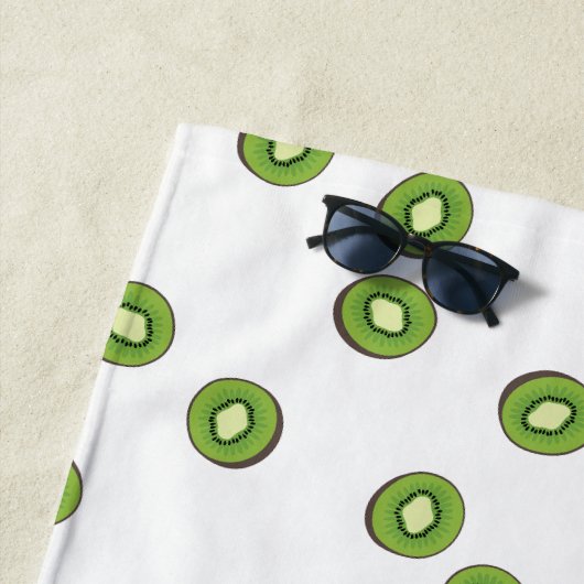 Kiwi Strandtuch (Beispiel)