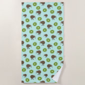 Kiwi Strandtuch (Vorderseite)